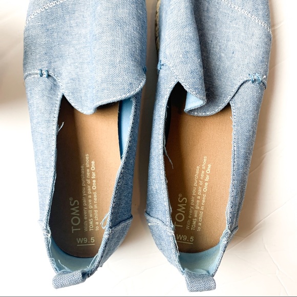 Toms Deconstructed Alpargata Slip Ons | Size 9.5 - Picture 3 of 7